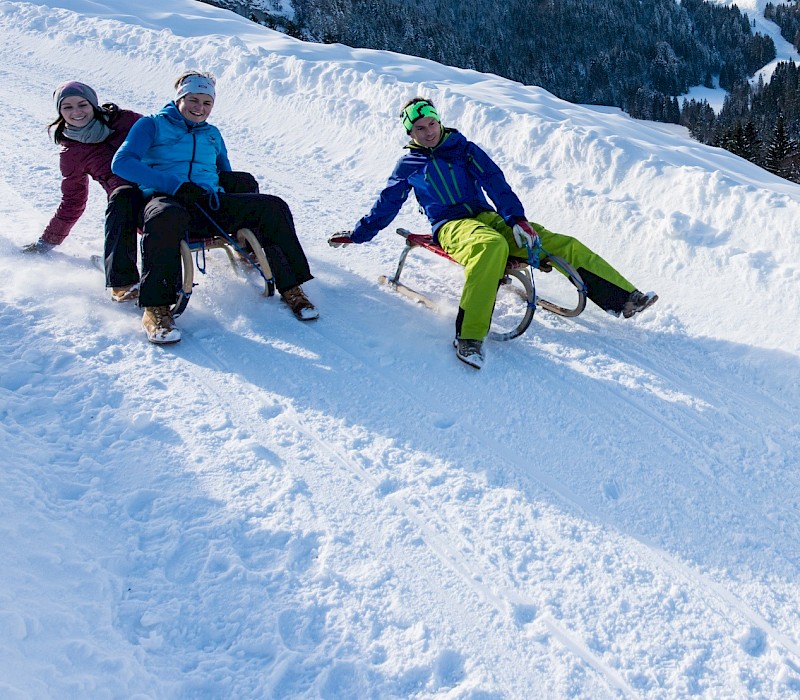 Rodeln am Gaisberg